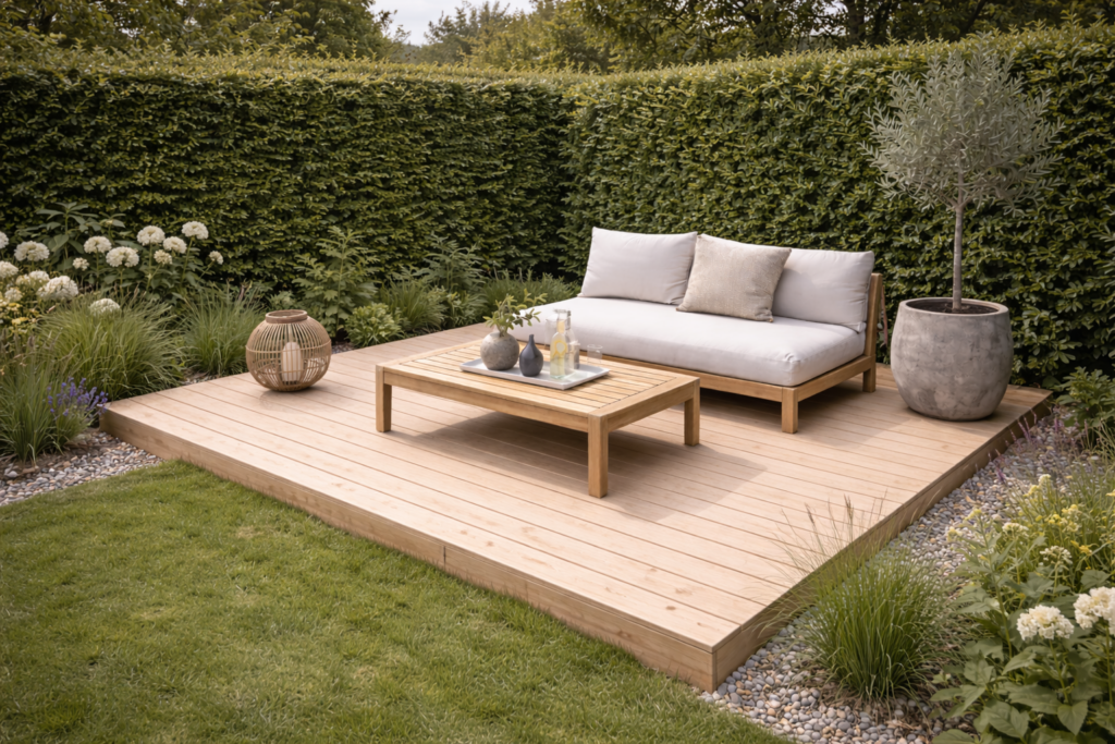 Træterrasse