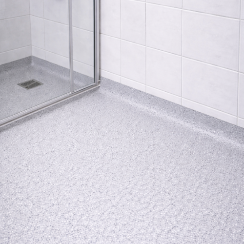 Montering af vinyl i vådrum