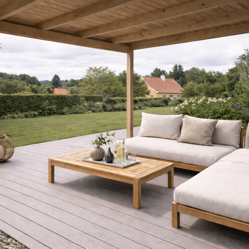 Overdækket terrasse