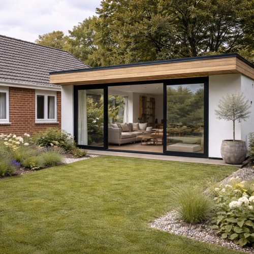 Tilbygning til parcelhus